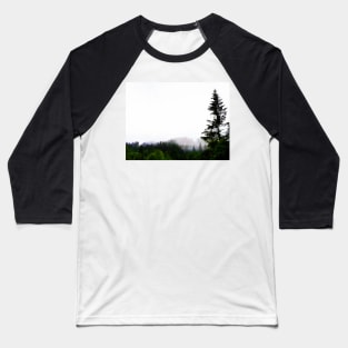 Misty Forest Baseball T-Shirt